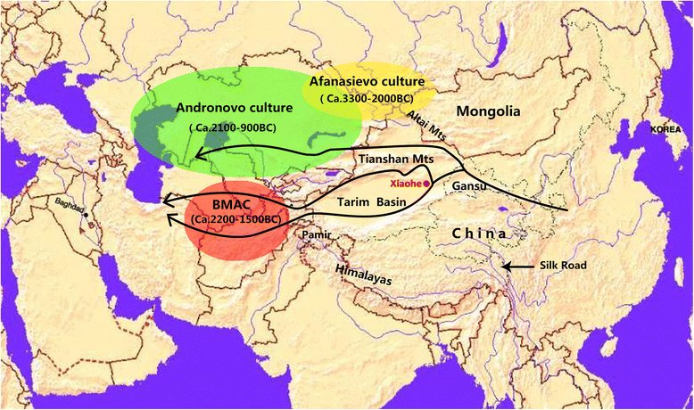 Map of Eurasia